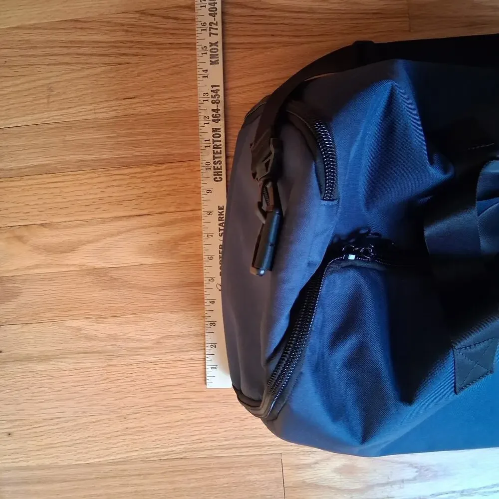 Halfday Travel Duffel Garment Bag 45L Travel Bag Marine Blue Navy W/Strap